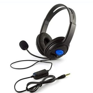 Gaming Headset Wired Headphone with Microphone -Black