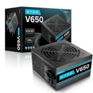 650W Antec Atom V650 Non-Modular Power Supply (PSU)