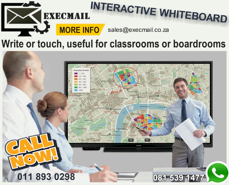 INTERACTIVE WHITEBOARD @ EXECMAIL