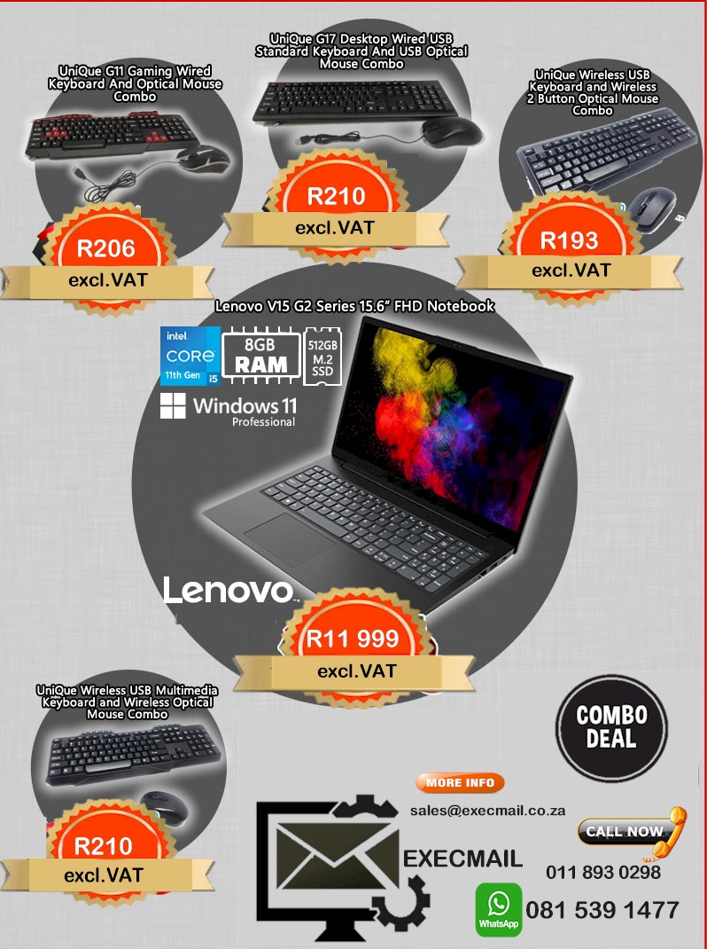 MOUSE &KEYBOARD AND LAPTOP SPECIALS 